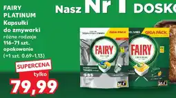 Kaufland Fairy platinum kapsułki do zmywarki oferta