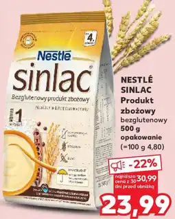 Kaufland Nestlé sinlac produkt zbożowy oferta