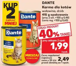 Kaufland Dante karma dla kotów oferta