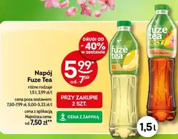 Żabka Napój Fuze Tea oferta