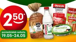 Żabka Chleb wieloziarnisty, mleko, polędwica, serki, parówki oferta