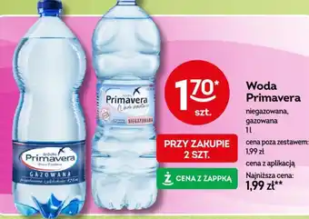 Żabka Woda Primavera oferta