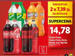 Lidl Coca-Cola Zero, Fanta lub Sprite oferta