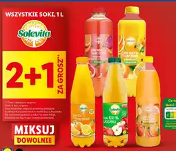 Lidl Wszystkie soki oferta