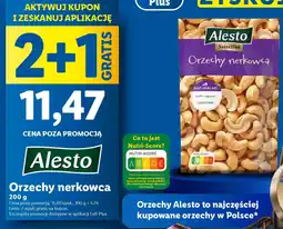 Lidl Orzechy nerkowca oferta