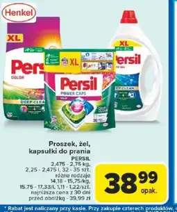 Carrefour Market Proszek, żel, kapsułki do prania Persil oferta