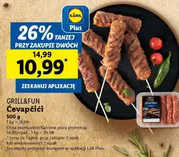Lidl Grill&fun ćevapčići oferta