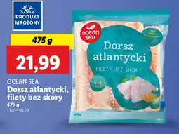 Lidl Ocean sea dorsz atlantycki, filety bez skóry oferta