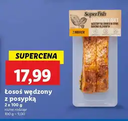 Lidl Łosoś wędzony z posypką oferta
