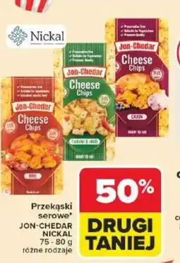Przekąski serowe Jon-Chedar Nickal