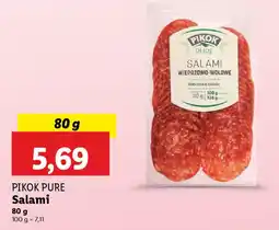 Lidl Pikok pure salami oferta