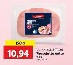 Lidl Dulano selection prosciutto cotto oferta