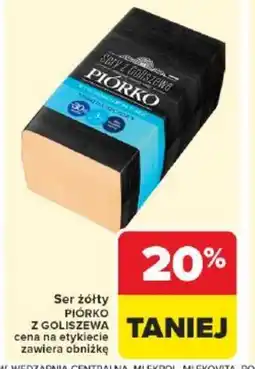 Carrefour Market Ser żółty Piórko z Goliszewa oferta