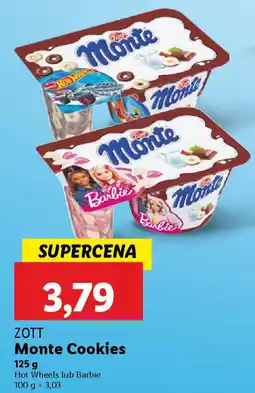 Lidl Zott monte cookies oferta