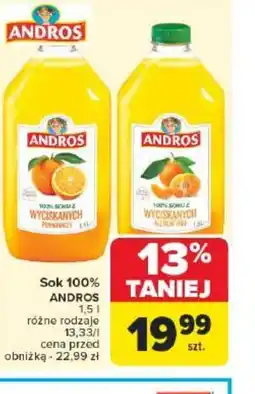 Carrefour Market Sok 100% Andros oferta