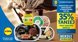 Lidl Wszystkie lody bon gelati z nadzieniem oferta