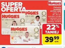 Pieluchy Huggies Extra Care