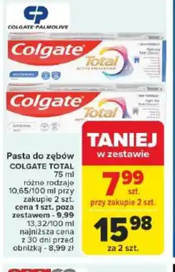 Carrefour Market Pasta do zębów Colgate Total oferta