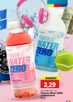 Lidl Saguaro step' on vitamin water zero z witaminami oferta