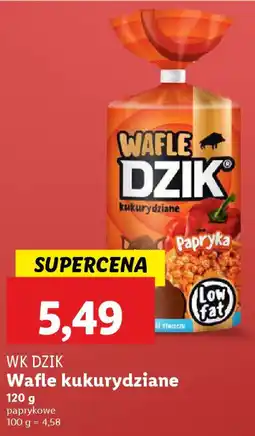Lidl Wk dzik wafle kukurydziane oferta