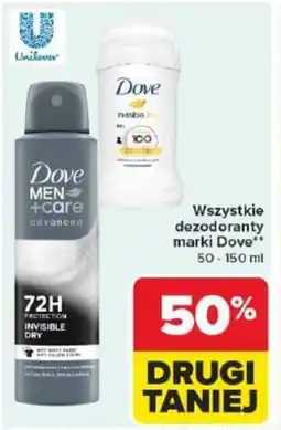 Carrefour Market Wszystkie dezodoranty marki Dove oferta