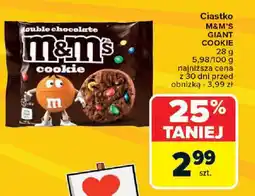 Carrefour Ciastko M&M'S GIANT COOKIE oferta
