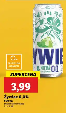 Lidl Żywiec 0,0% oferta