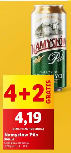 Lidl Namysłów Pils oferta