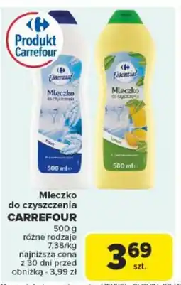 Carrefour Market Mleczko do czyszczenia Carrefour oferta