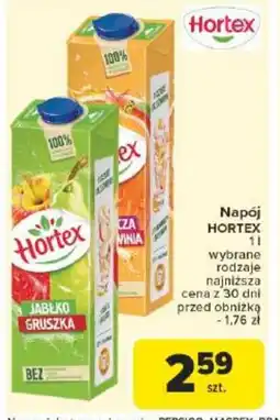 Carrefour Market Napój Hortex oferta