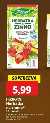 Lidl Herbapol herbatka na zimno oferta