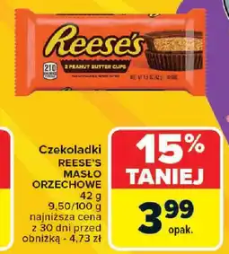 Carrefour Czekoladki REESE'S MASŁO ORZECHOWE oferta