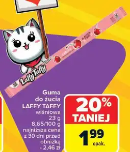 Carrefour Guma do żucia LAFFY TAFFY oferta
