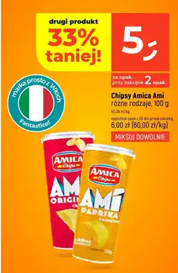 Dealz Chipsy Amica Ami Paprika 100g oferta