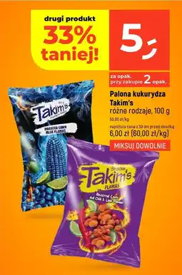 Dealz Palona kukurydza Takim's Hot Chili & Lime 100g oferta