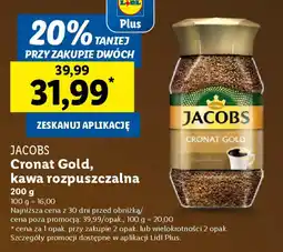 Lidl Jacobs cronat gold, kawa rozpuszczalna oferta