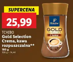 Lidl Tchibo gold selection crema, kawa rozpuszczalna oferta