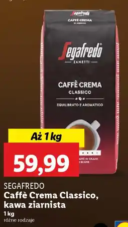 Lidl Segafredo caffè crema classico, kawa ziarnista oferta