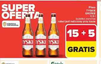 Carrefour Market Piwo Tyskie Gronie oferta
