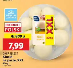 Lidl Chef select kluski na parze, xxl oferta