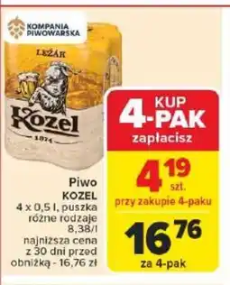 Carrefour Market Piwo Kozel oferta