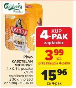 Piwo Kasztelan Miodowe