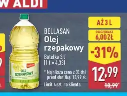 ALDI Olej rzepakowy Bellasan oferta