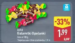 ALDI Galaretki w czekoladzie Odra opolanki oferta