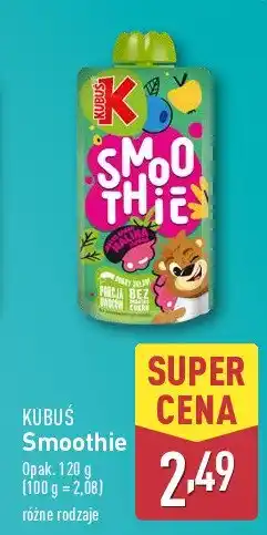 ALDI Smoothie jabłko-banan-jagoda Kubuś smoothie oferta