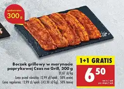 Biedronka Boczek grillowy Czas na grill oferta