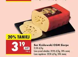 Biedronka Ser królewski Sierpc oferta