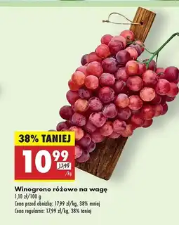 Biedronka Winogrona różowe oferta