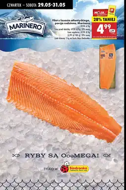 Biedronka Łosoś atlantycki świeży filet Marinero oferta