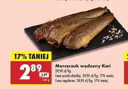 Biedronka Morszczuk wędzony oferta